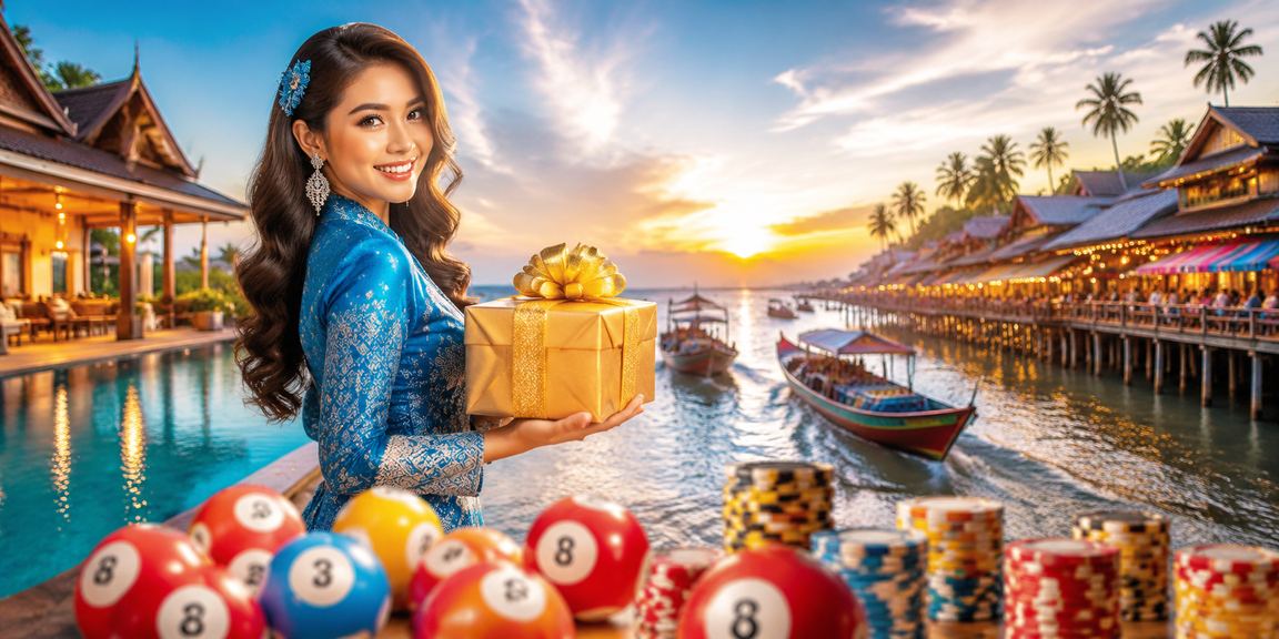 Pemain wanita Malaysia berpakaian baju kurung menikmati platform hiburan dalam talian